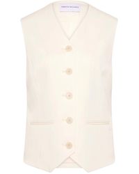 Rebecca Vallance - Blanco Vest - Lyst