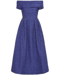 Rebecca Vallance - Helene Off Shoulder Midi Dress - Lyst