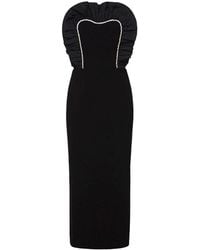 Rebecca Vallance - Katie Strapless Midi Dress - Lyst