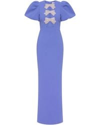 Rebecca Vallance - Violetta Puff Sleeve Gown - Lyst