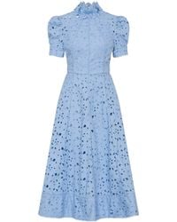 Rebecca Vallance - Kitsu Short Sleeve Midi Dress - Lyst