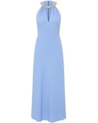Rebecca Vallance - Gimlet Halter Midi Dress - Lyst