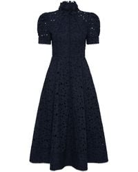 Rebecca Vallance - Kitsu Short Sleeve Midi Dress - Lyst