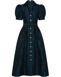 Rebecca Vallance - Cascades Short Sleeve Midi Dress - Lyst