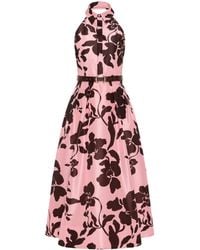 Rebecca Vallance - Connie Halter Midi Dress - Lyst