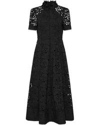 Rebecca Vallance - Kitsu Short Sleeve Midi Dress - Lyst