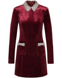 Rebecca Vallance - Edwiena Long Sleeve Mini Dress - Lyst