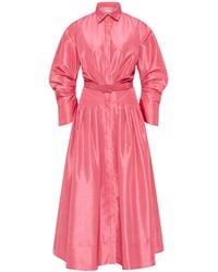 Rebecca Vallance - Maple Shirt Midi Dress - Lyst