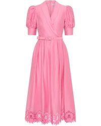 Rebecca Vallance - Petalite Midi Dress - Lyst