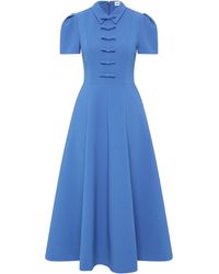 Rebecca Vallance - Preston Short Sleeve Midi Dress - Lyst