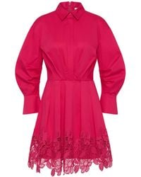 Rebecca Vallance - Claribelle Long Sleeve Mini Dress - Lyst