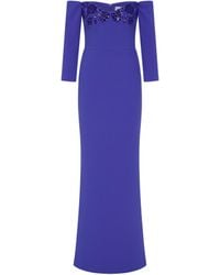 Rebecca Vallance - Evolet Off The Shoulder Gown - Lyst