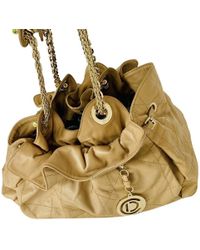 Dior Tote Bag aus Leder - Natur