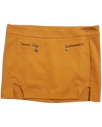 Patrizia Pepe Rock aus Viskose - Orange