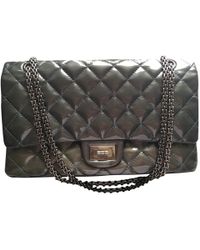 Chanel 2.55 aus Leder - Grün