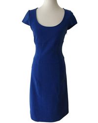 Diane von Furstenberg Kleid aus Baumwolle - Blau