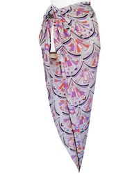 Emilio Pucci Multicolor pareo - Lila