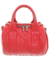 Alexander Wang Rockie Bag aus Leder - Rot