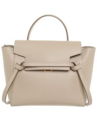 Céline Belt Bag Nano aus Leder - Natur