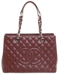 Chanel Handtasche aus Leder - Mehrfarbig