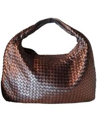 Bottega Veneta Umhängetasche aus Leder - Braun