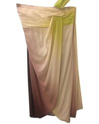 Diane von Furstenberg Kleid aus Seide - Mehrfarbig