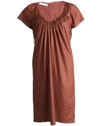 Stella McCartney Braunes Kleid