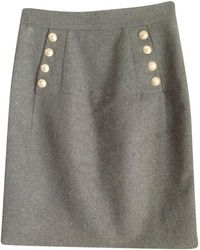 Valentino Rock aus Wolle - Grau