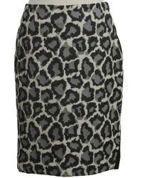 Diane von Furstenberg Rock "Emma" mit Animal-Design - Mehrfarbig