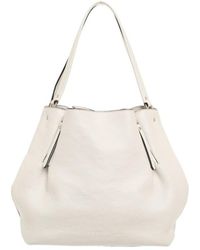 Burberry Zip-Detail Tote - Natur