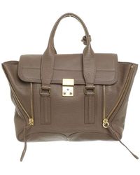 3.1 Phillip Lim Handtasche aus Leder - Braun