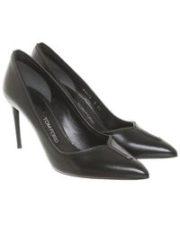Tom Ford Pumps/Peeptoes aus Leder - Schwarz