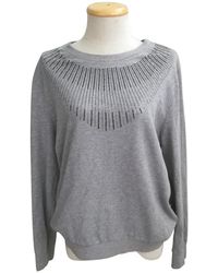 Liu Jo Oberteil aus Baumwolle - Grau