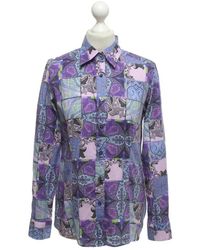 Etro Bluse mit Muster - Blau