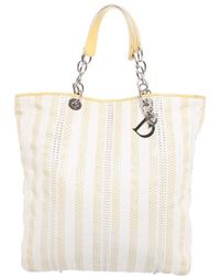 Dior Shopper aus Leder - Natur
