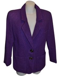 Saint Laurent Vintage Jacke - Blau