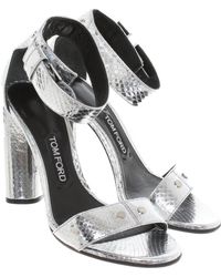 Tom Ford Pumps/Peeptoes aus Leder - Mehrfarbig