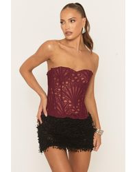 Rebellious Fashion - Textured Mini Skirt - Lyst