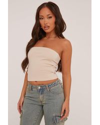 Rebellious Fashion - Bandeau Cropped Top - Lyst