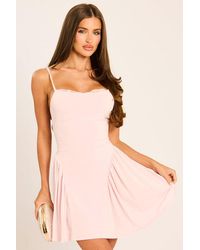 Rebellious Fashion - Dropped Waist Skater Mini Dress - Lyst