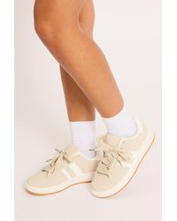 Rebellious Fashion - Stripe Detail Trainers - Lyst