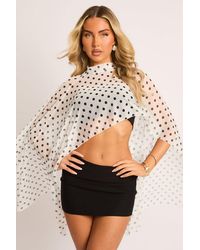 Rebellious Fashion - High Neck Cape Top - Lyst