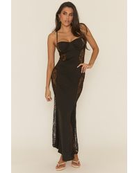 Rebellious Fashion - Lace Cut Out Maxi Dress - Lyst