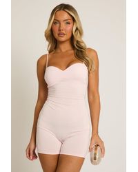 Rebellious Fashion - Sculpting Playsuit - Lyst