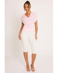 Rebellious Fashion - Lace Capri Pants - Lyst