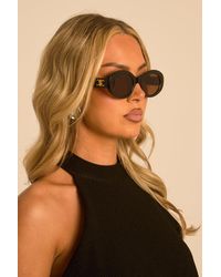 Rebellious Fashion - Logo Detail Sunglasses - Lyst