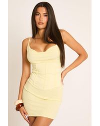 Rebellious Fashion - Corset Detail Mini Dress - Lyst