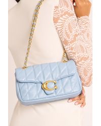 Rebellious Fashion - Quilted Faux Leather Shoulder Bag - Lyst