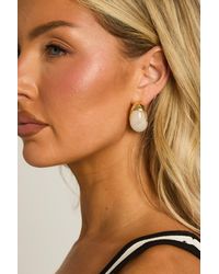 Rebellious Fashion - Abstract Hoop Earrings - Lyst