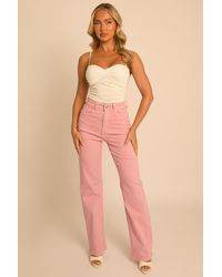 Rebellious Fashion - Stretch Denim Wide Leg Jeans - Lyst